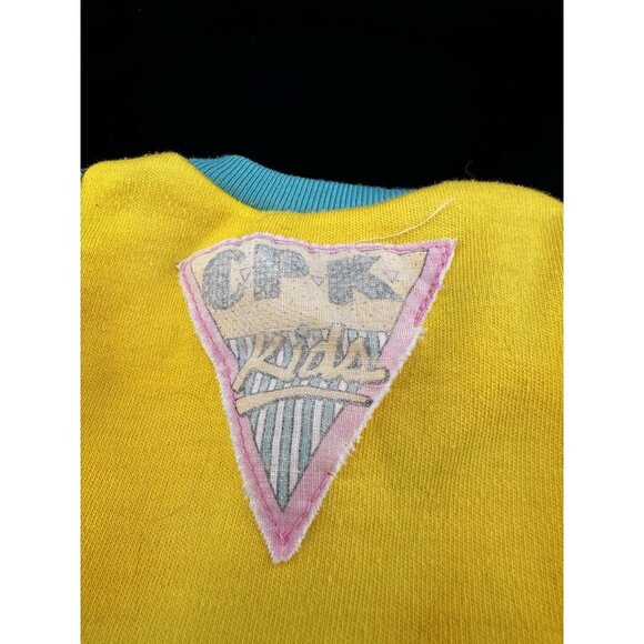 Vtg Cabbage Patch Kids Doll Designer Line Transitional VHTF Yellow Shirt READ - Picture 2 of 6